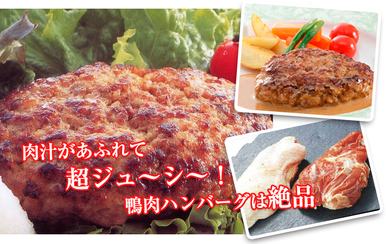青森県産鴨ハンバーグ メイン画像5