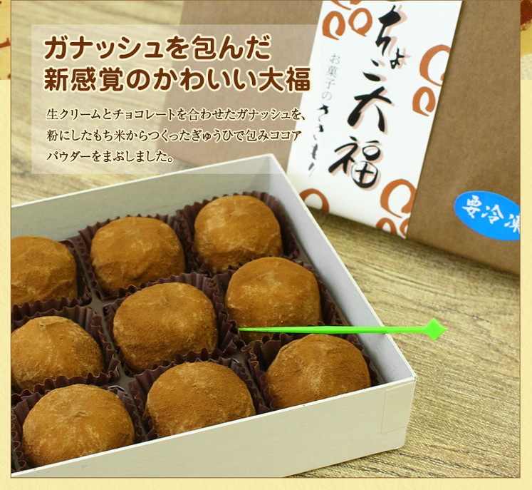 宮城県銘菓 生チョコ大福