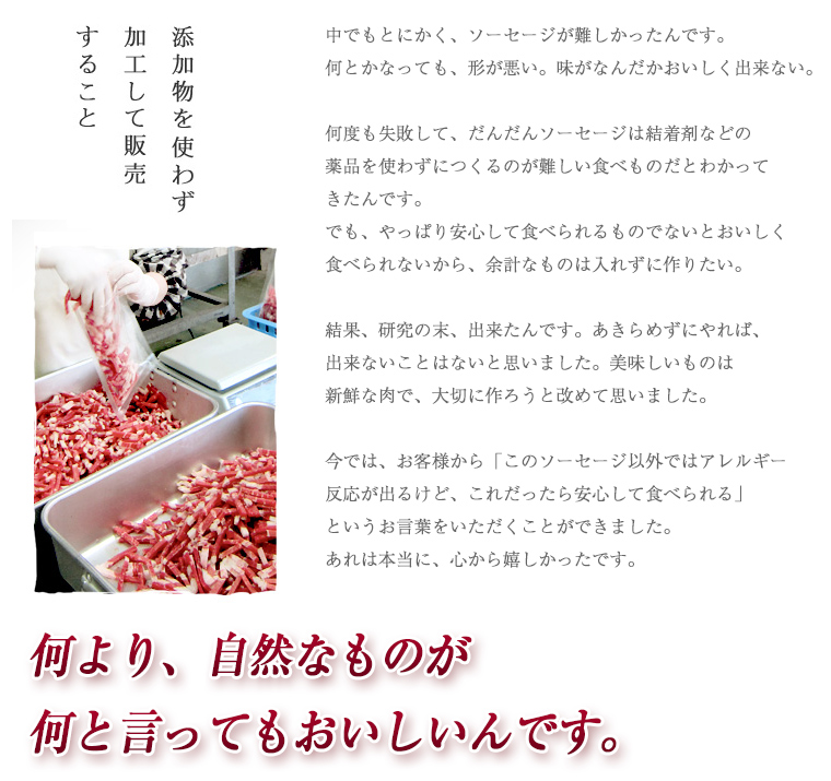 愛知県無添加ゆうぼくハム・ソーセージセット