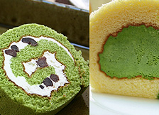 濃茶＆茶游堂ロールケーキセット