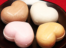 出雲市銘菓 和菓子　恋の開運もなか ４個入