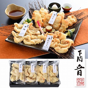 「下関 音」国産 海鮮天ぷら三種 和風惣菜 てんぷら【送料込み】【お届け不可地域：離島】