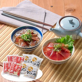 明神水産 かつお丼の素セット カツオ 鰹 丼【送料込み】【二重包装不可】【お届け不可地域：離島】