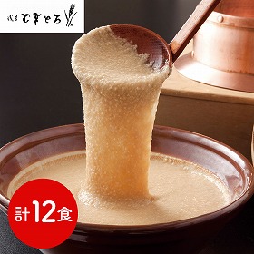 東京 昭和四年創業 浅草むぎとろ 味付とろろ12食セット 和風惣菜 煮物【送料込み】【二重包装不可】【お届け不可地域：離島】
