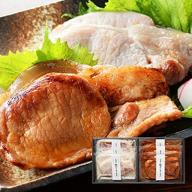 北海道 札幌バルナバフーズ 北海道産豚ロース2種セット 豚肉 ロース【送料込み】【二重包装不可】【お届け不可地域：離島】
