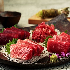 静岡焼津 天然本まぐろ三昧セット マグロ 赤身【送料込み】【二重包装不可】【お届け不可地域：離島】