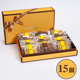 ガフレ15枚ギフト スイーツ 焼菓子【送料込み】【お届け不可地域:北海道・沖縄・離島】