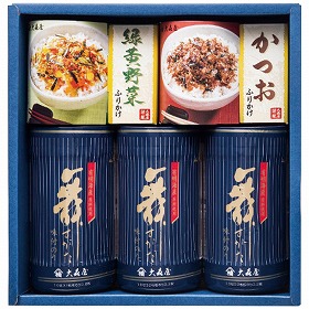 大森屋 卓上のり・ふりかけ詰合せ NTF-20G 4247-010 乾物 海苔 詰合せ【送料込み】【お届け不可地域：北海道・沖縄・離島】