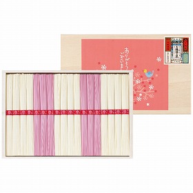 揖保乃糸 紅白素麺詰合せ MB-30 4253-075 麺 そうめん【送料込み】【お届け不可地域：北海道・沖縄・離島】