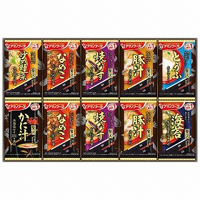 3%OFF【お中元2025】アマノフーズ おみそ汁贅沢ギフト 150Z 4786-062 和風惣菜 味噌汁【送料込み】【二重包装不可】【お届け不可地域:北海道・沖縄・離島】