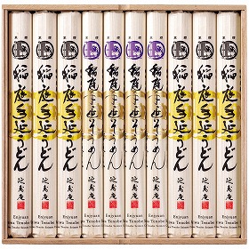 【お中元2025】延寿庵 稲庭うどんと稲庭そうめん詰合せ ISU-30F 麺 うどん【送料込み】【二重包装不可】【お届け不可地域：離島】_954