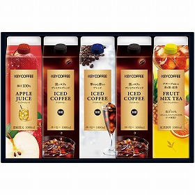 【お中元2025】キーコーヒー アイスコーヒー&ジュース&ドリンクギフト LCJ-30A 飲料【送料込み】【二重包装不可】【お届け不可地域:離島】_984