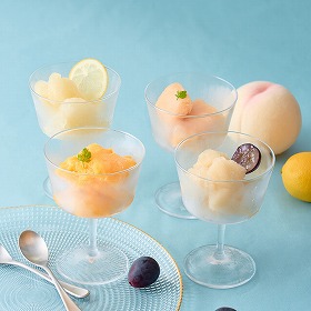 ホシフルーツ フルーツパーラーの凍らせて食べるシャーベット 彩果しずく 10袋 スイーツ アイス【送料込み】【二重包装不可】【お届け不可地域：離島】