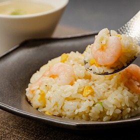 京都 京、静華 宮本静夫監修 直火炒めのえび炒飯 チャーハン【送料込み】【二重包装不可】【お届け不可地域：離島】