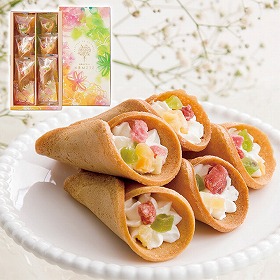 【お歳暮2025】KOMETE 花束のデザート6個入 9880-017 スイーツ 洋菓子【送料込み】【二重包装不可】【お届け不可地域:北海道・沖縄・離島】