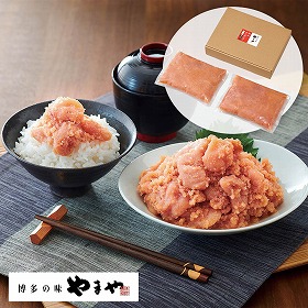 やまや 熟成無着色明太子徳用冷凍500g×2 33573 4823-579 めんたいこ【送料込み】【お届け不可地域：北海道・沖縄・離島】