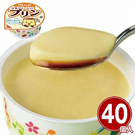 フレック プリン 豆乳クリーム入 1600g 40g×40個 スイーツ 洋菓子 業務用【送料込み】【二重包装不可】