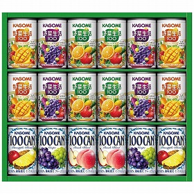 カゴメ すこやかファミリーギフト 18本 KSR-25H 1216-052 野菜飲料 果実飲料【送料込み】【お届け不可地域：北海道・沖縄・離島】