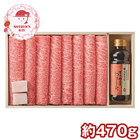 【母の日2026】黒毛和牛 すき焼き用 割り下付 AN-100W 1851-387 牛肉【送料込み】【二重包装不可】【お届け不可地域：北海道・沖縄・離島】【お届け日時指定不可】