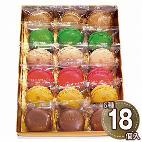 ダロワイヨ 冷蔵 マカロン入り詰め合わせ 18個入 M18 1897-775 スイーツ 洋菓子【送料込み】【二重包装不可】【お届け不可地域：北海道・沖縄・離島】