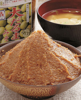 福井県ふるさとの味 大だるま大豆 大だるまみそ（つぶみそ） 800g×3袋セット 【送料込み】