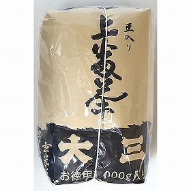 お茶の大三　福井県産大豆使用　豆入り上番茶1kg【送料込み】