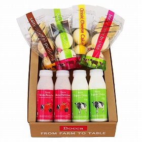 Bocca プリン2個入＆飲むヨーグルト4本セット【送料込み】【二重包装不可】