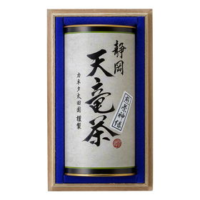 静岡 天竜茶 煎茶神緑100ｇ （木箱入り）【送料込み】