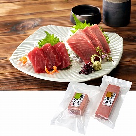 天然南まぐろ赤身・中とろ刺身（定型柵） マグロ 赤身【送料込み】【二重包装不可】【お届け不可地域：離島】