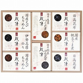 惣菜詰合せ 秋津 A-50 4243-048 佃煮 のり 昆布【送料込み】【お届け不可地域:北海道・沖縄・離島】