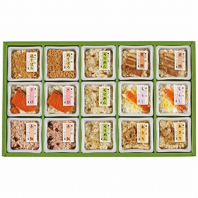 京・料亭 わらびの里 料亭一膳 炊き込みご飯詰合せ 里-50V 4264-042 和風惣菜【送料込み】【お届け不可地域:北海道・沖縄・離島】