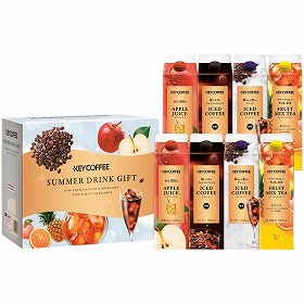 【お中元2025】キーコーヒー アイスコーヒー&ジュース&ドリンクギフト LCJ-50A 飲料【送料込み】【二重包装不可】【お届け不可地域:離島】_985