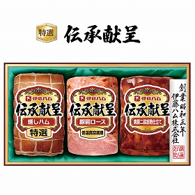 【お中元2025】伊藤ハム 伝承献呈 IGM-3 ハムギフト 詰合せ【送料込み】【二重包装不可】