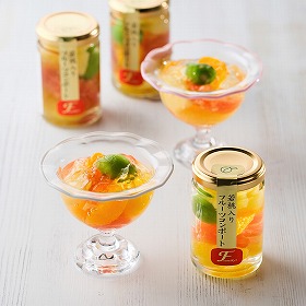 ふみこ農園 若桃入りフルーツコンポート 6本 スイーツ フルーツ【送料込み】【二重包装不可】【お届け不可地域：離島】