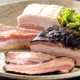 北海道 札幌バルナバハム 農家のベーコン2種セット ハムギフト【送料込み】【二重包装不可】【お届け不可地域：離島】