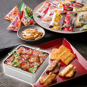 【お歳暮2025】竹新 変り種の柿ピー詰合せ KP-650 9865-104 和菓子【送料込み】【二重包装不可】【お届け不可地域:北海道・沖縄・離島】