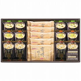 【お歳暮2025】フリーズドライみそ汁&有明味のりセット NF-CO 9867-083 和風惣菜【送料込み】【二重包装不可】【お届け不可地域:北海道・沖縄・離島】