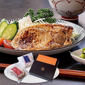 信州豚ロース味噌生姜漬と塩こうじ漬 8枚 SB0001 4826-587 和風惣菜【送料込み】【二重包装不可】【お届け不可地域：北海道・沖縄・離島】