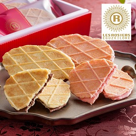 【バレンタイン2026】銀座京橋 レ ロジェ エギュスキロール チョコレートワッフルサンド YJ-CW スイーツ チョコ 洋菓子【送料込み】【二重包装不可】