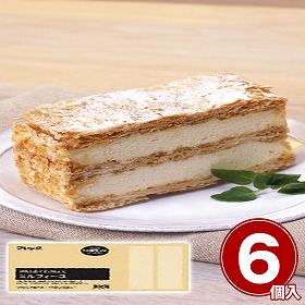 フレック ミルフィーユ 約75g×6個入 スイーツ 洋菓子 業務用【送料込み】【二重包装不可】