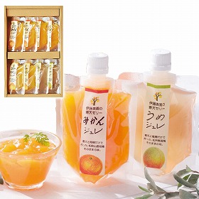 伊藤農園 ピュアフルーツ寒天ジュレ8個セット JD-8 1217-066 果物 柑橘 ゼリー【送料込み】【お届け不可地域：北海道・沖縄・離島】