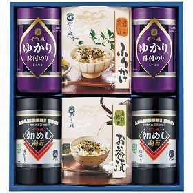 やま磯 海苔・茶漬・ふりかけ詰合せ 味ぐるめ-6A 6個 1251-070 のり 惣菜 セット【送料込み】【お届け不可地域：北海道・沖縄・離島】