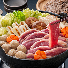 鴨鍋 KF-INWO 惣菜 鍋セット【送料込み】【二重包装不可】【お届け不可地域：離島不可】