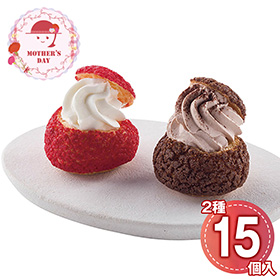 【母の日2026】ツインシューギフト A5-3 1854-636 スイーツ 洋菓子【送料込み】【二重包装不可】【お届け不可地域：北海道・沖縄・離島】【お届け日時指定不可】