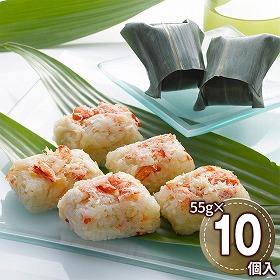 いしの屋 本ずわい蟹めし 55g×10個 3440655 1896-610 和風惣菜 ズワイガニ【送料込み】【二重包装不可】【お届け不可地域：北海道・沖縄・離島】
