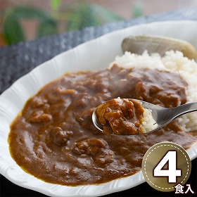 大阪 洋食Revo 和牛すじカレー レトルト・4箱 7240079 1897-408 レトルト カレー【送料込み】【二重包装不可】【お届け不可地域：北海道・沖縄・離島】