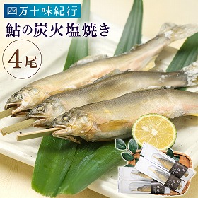 四万十味紀行 鮎の炭火塩焼き アユ 鮎 焼き魚 高知県【送料込み】