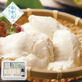【お中元2026】佐嘉おぼろ豆腐と豆乳もち 和風惣菜【送料込み】【二重包装不可】【お届け不可地域：離島】_605