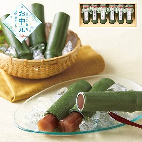 【お中元2026】京割烹 泉仙 監修 丹波産大納言水ようかん 70g×6 和菓子 スイーツ【送料込み】【二重包装不可】_792