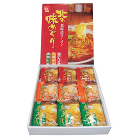 北海道 「北の味めぐり寒干しラーメン18食詰合せ NA30」 【送料込み】【代引き不可】
